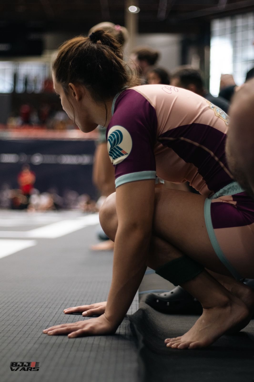 Bianca Giannini celebrando victoria